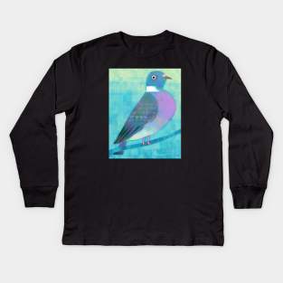 Wood Pigeon Kids Long Sleeve T-Shirt